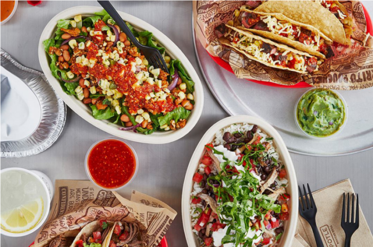 Chipotle Mexican Grill Burlington Menu