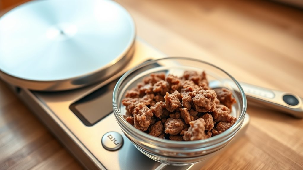 accurate ground beef measurement