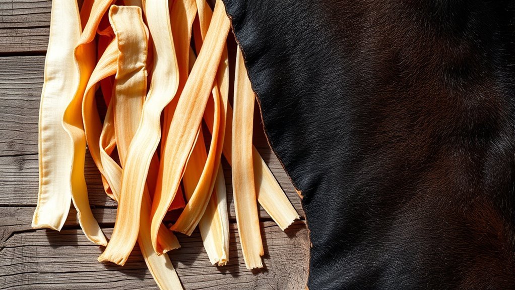 animal hide inner layer