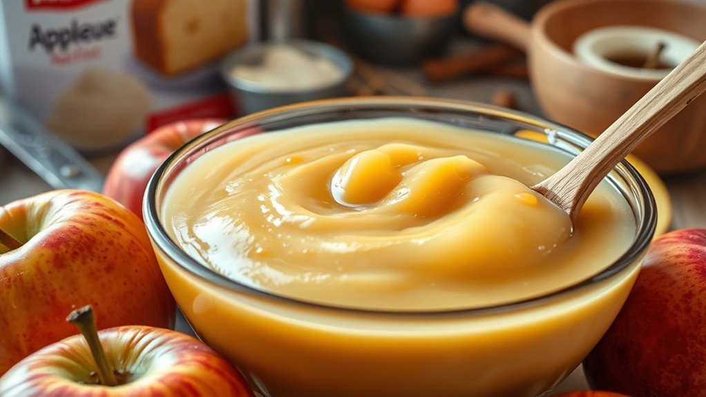 applesauce replaces eggs moisture