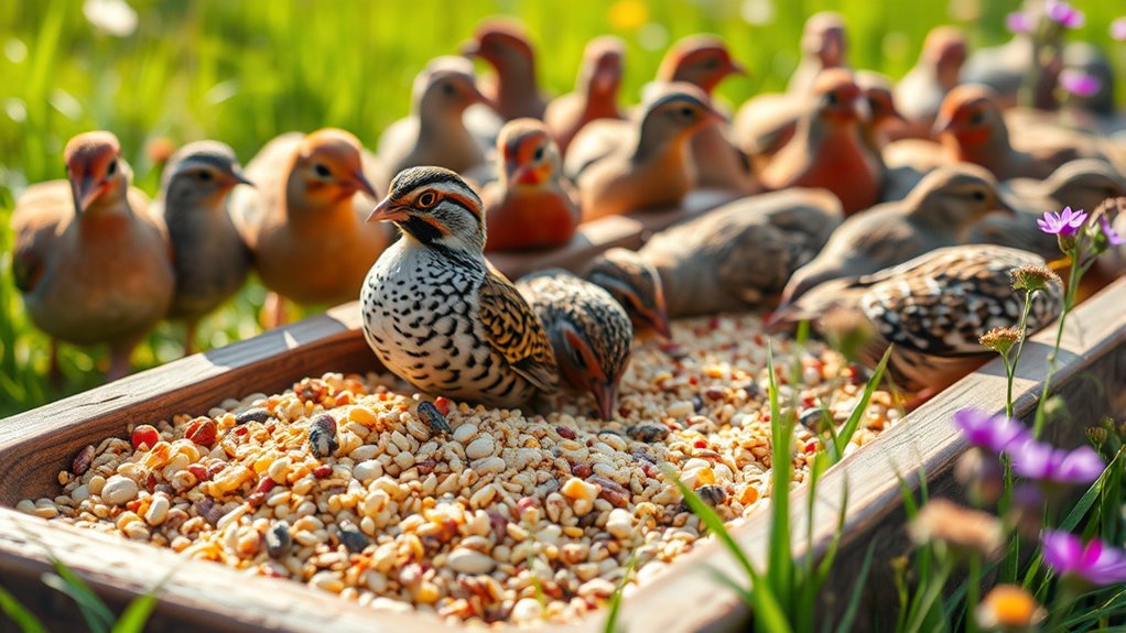 balanced quail egg nutrition