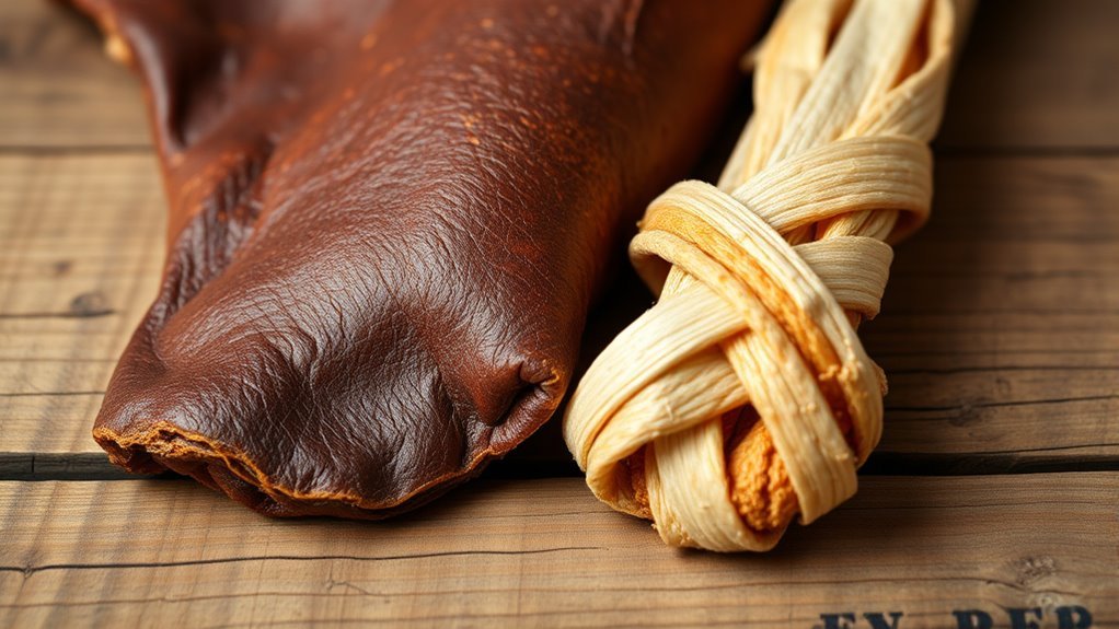 beef hide vs rawhide