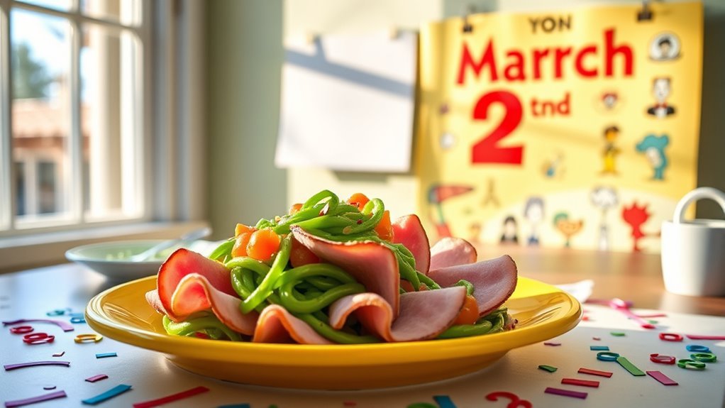 celebrate green eggs day