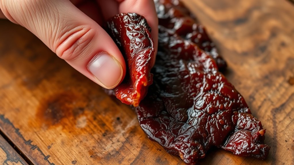 check texture and flexibility