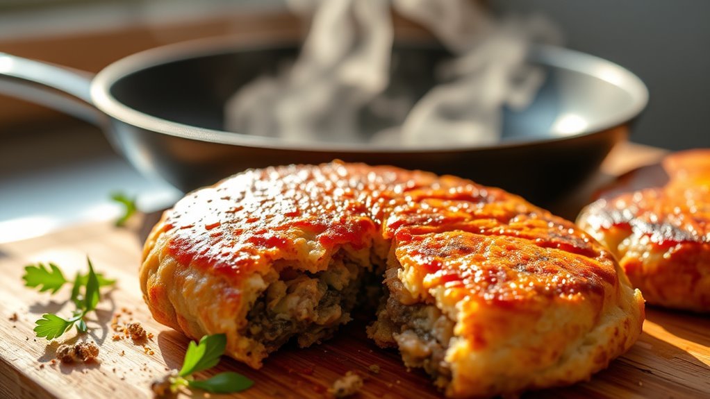 choose sturdy well seasoned patties