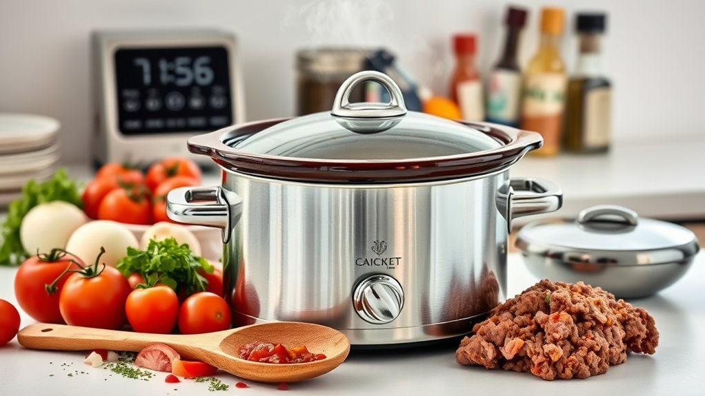 cook ground beef slowly