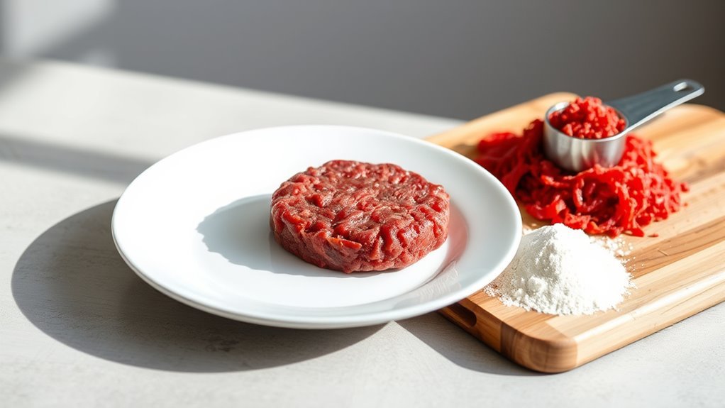 cooked beef has concentrated protein