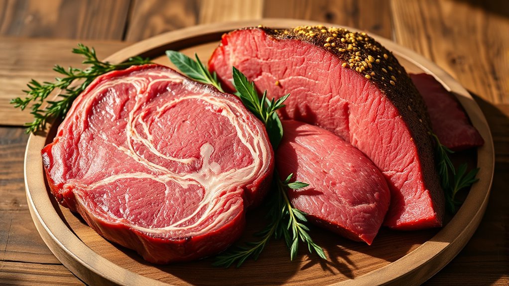 cured brisket with spices