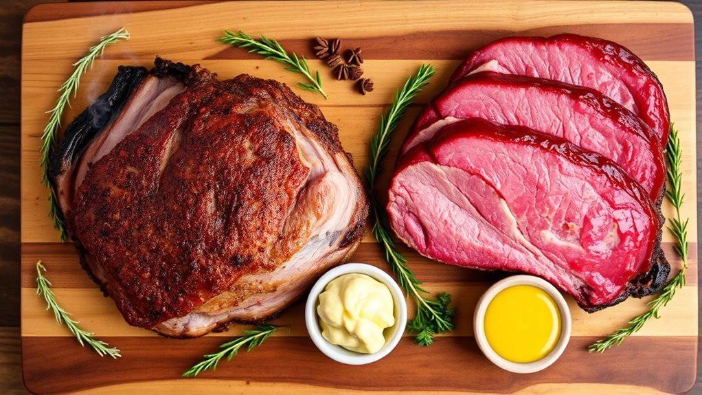 different preparation and cooking