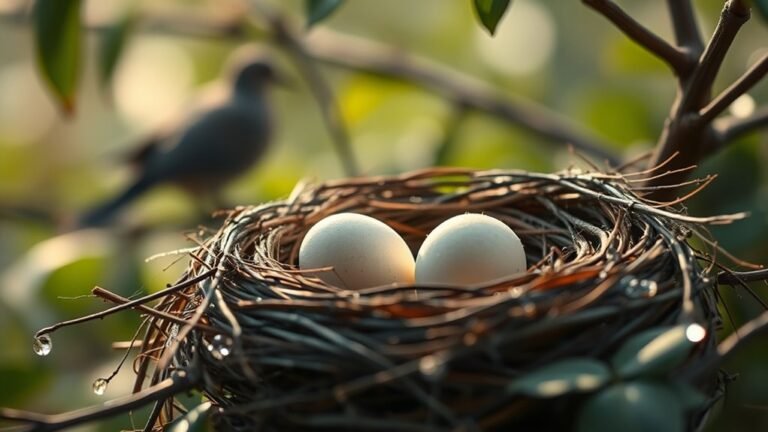 dove eggs fail hatch