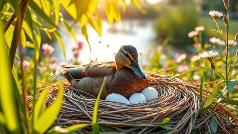 ducks lay eggs seasonally