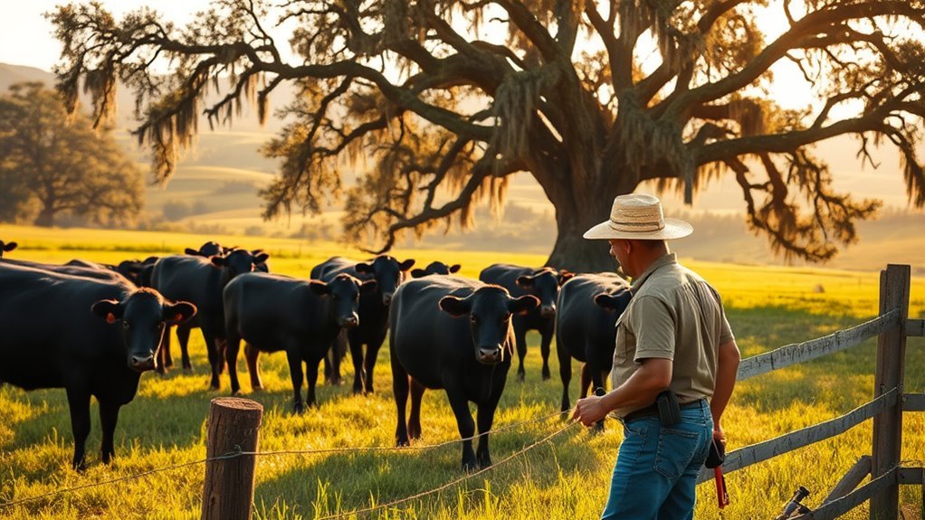 early cattle livestock survival