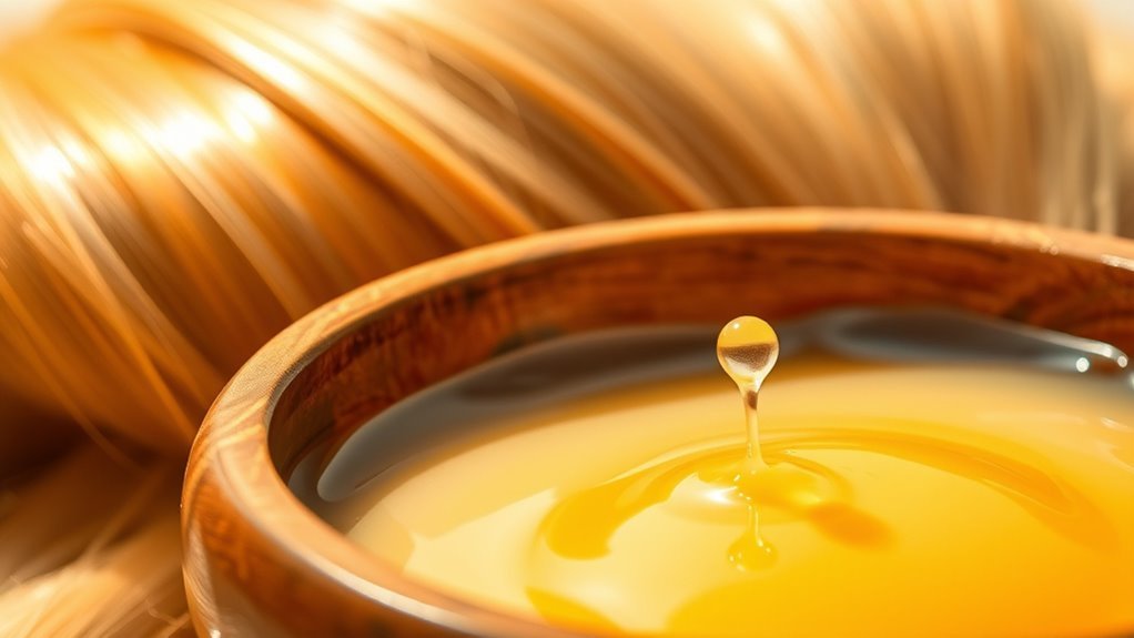 egg nourishes and strengthens hair