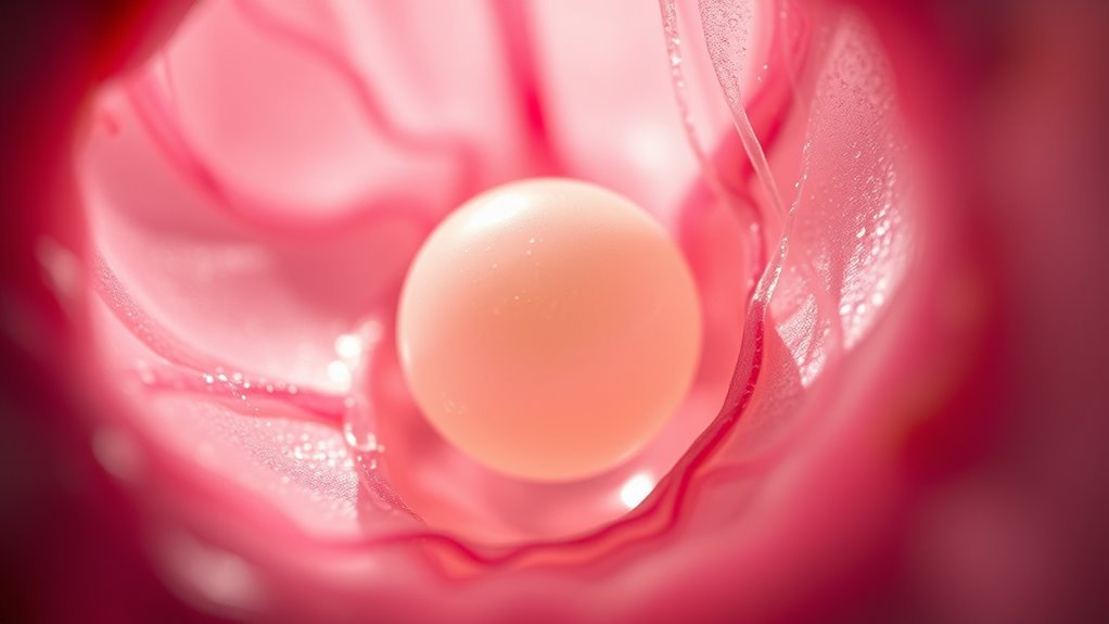 egg release and movement