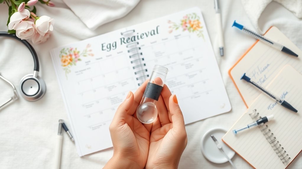 egg retrieval step by step