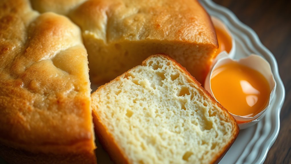 eggs enhance cake richness