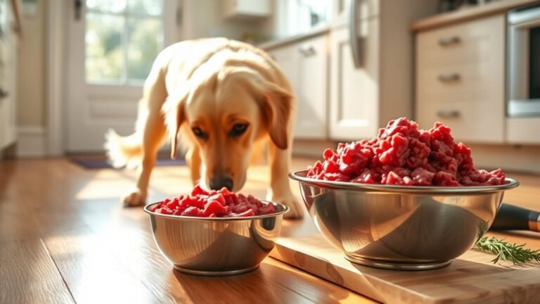 feeding raw beef risks