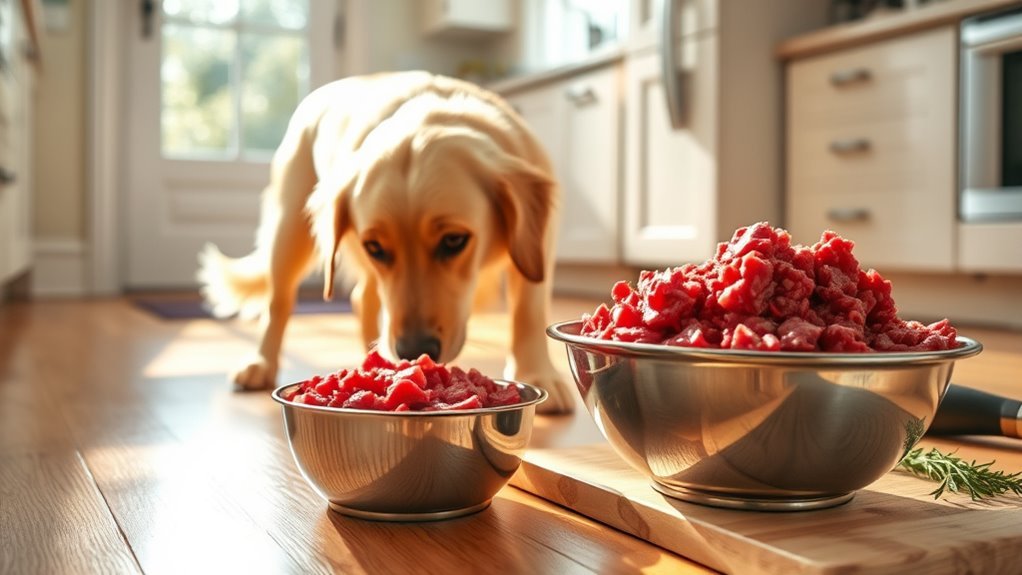 feeding raw beef risks