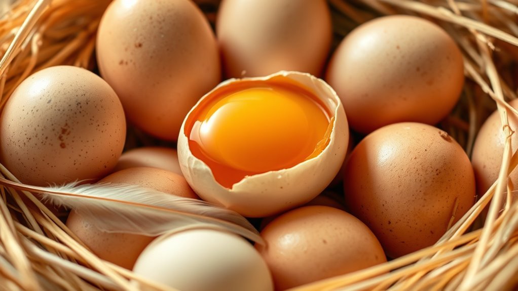 fertile eggs contain germinal disc