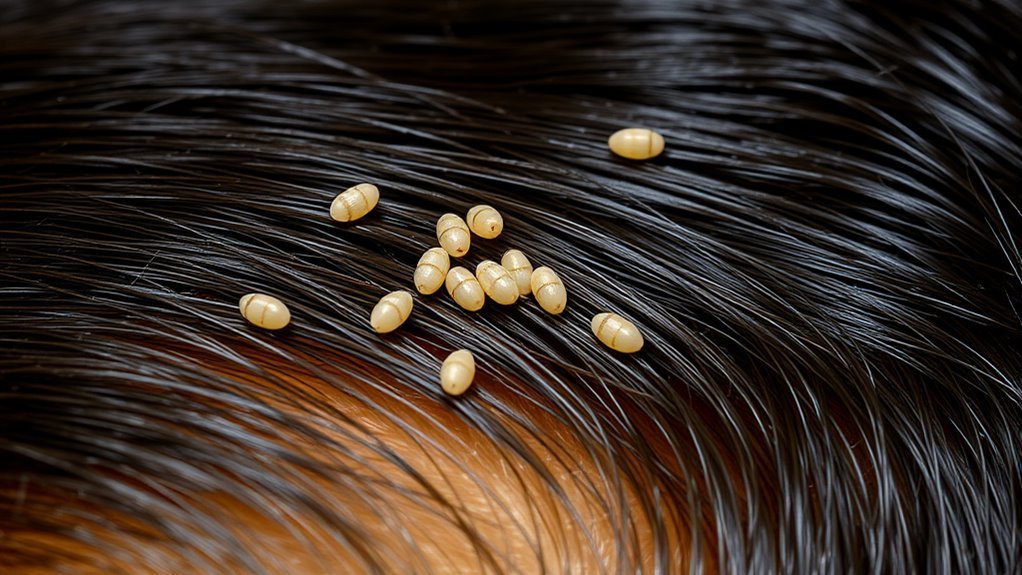 flea eggs hidden areas