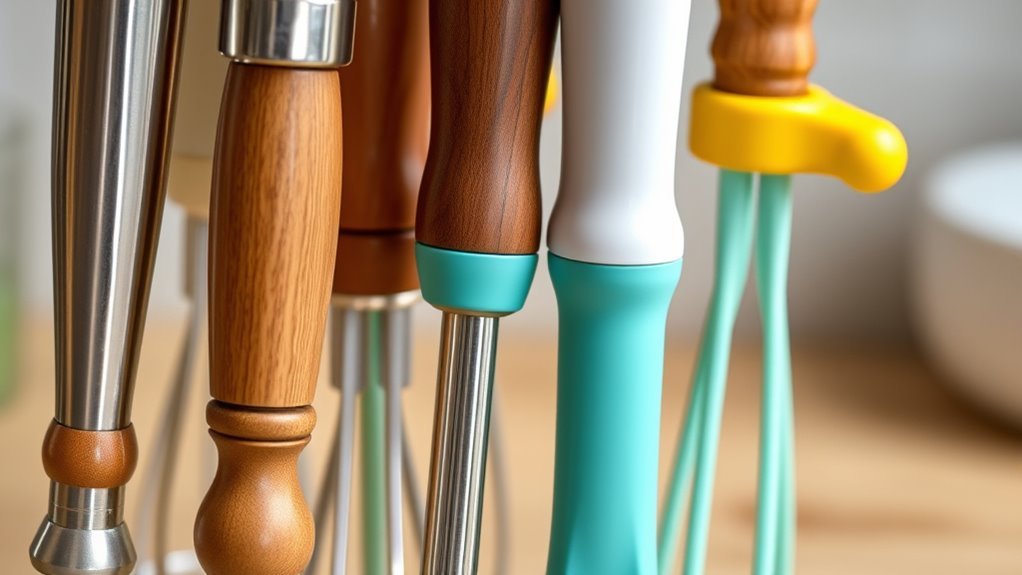 handle material affects grip