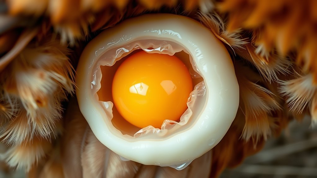 hen s reproductive egg formation