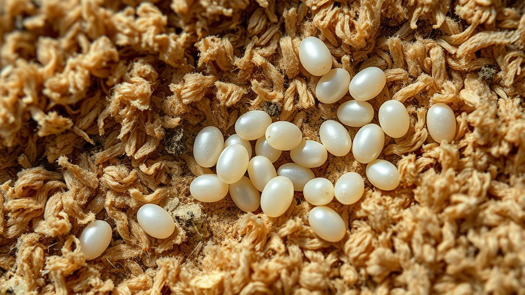 identify tiny shiny eggs