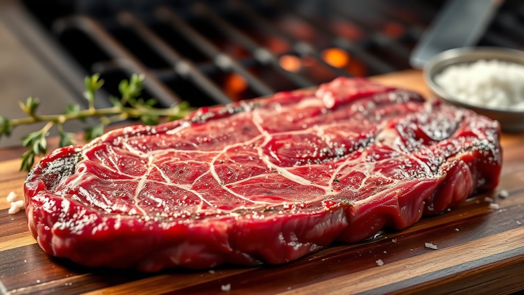 juicy flavorful well marbled steak