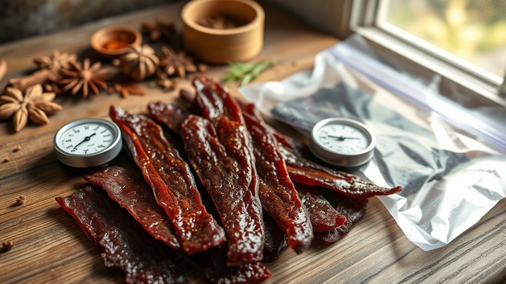 meat marinate dry preserve