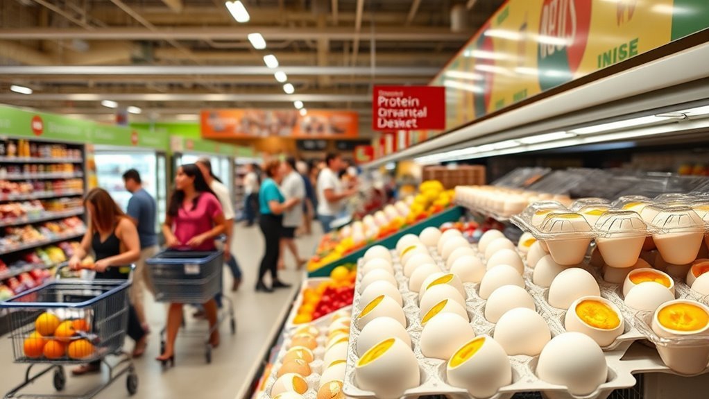 pre packaged boiled eggs