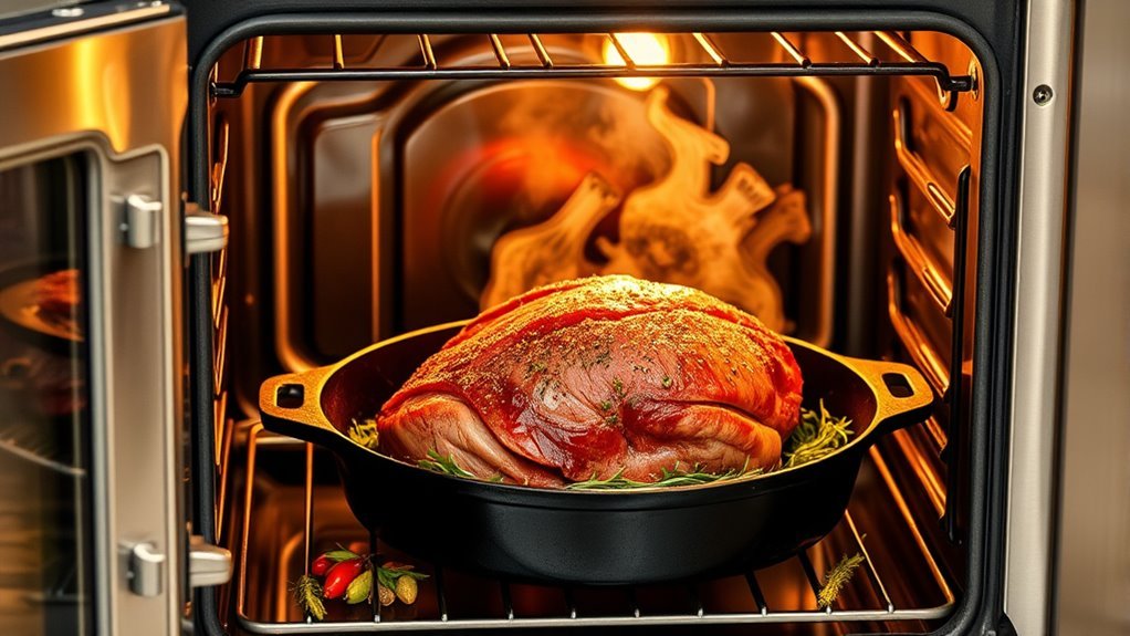 preheat oven choose proper pan