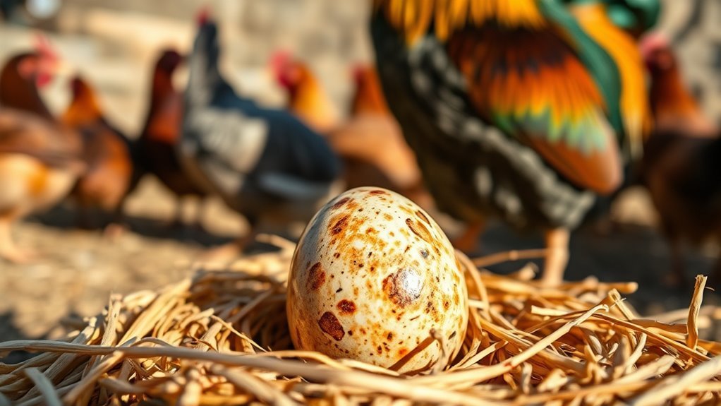 rooster transfers sperm internally