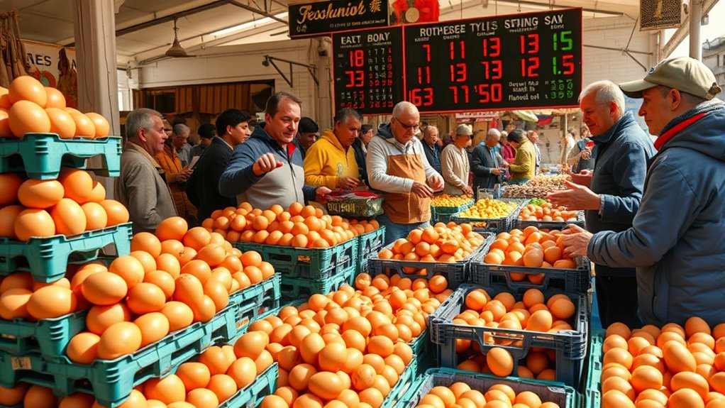 seasonal egg price fluctuations