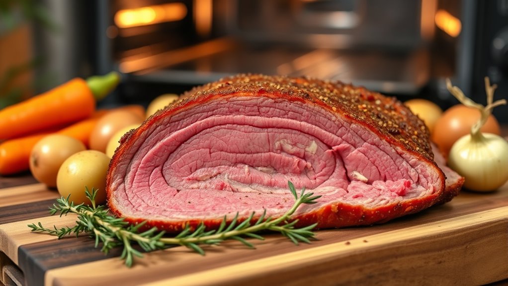 select well marbled fresh brisket