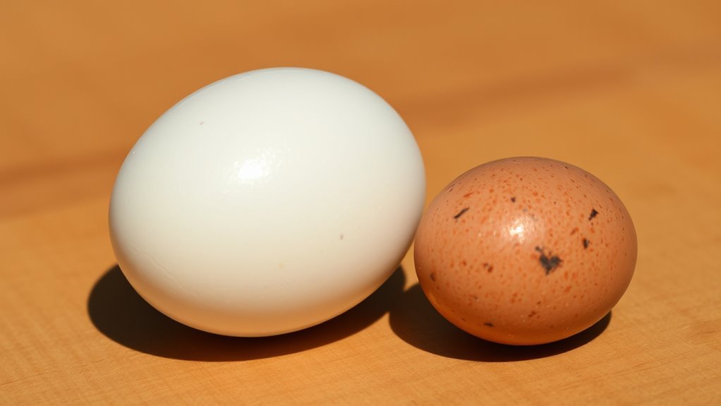 size shell appearance differences