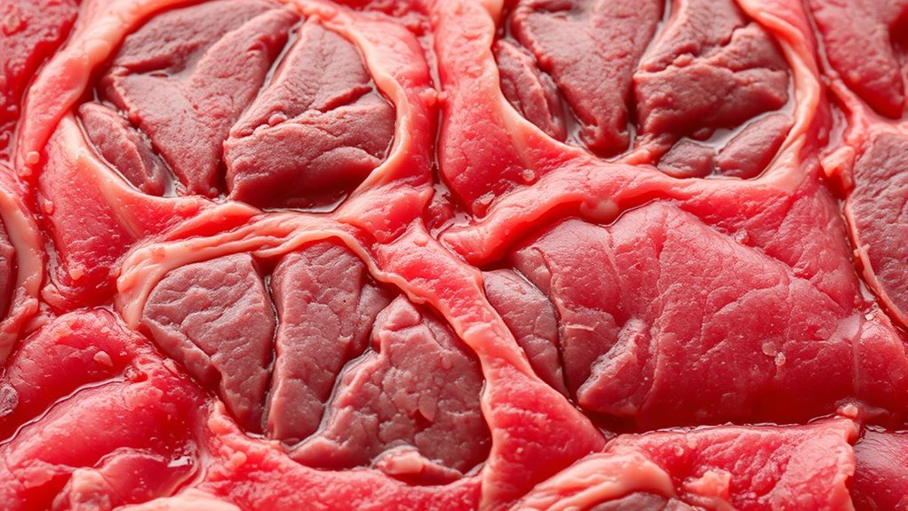 slimy mushy tacky beef