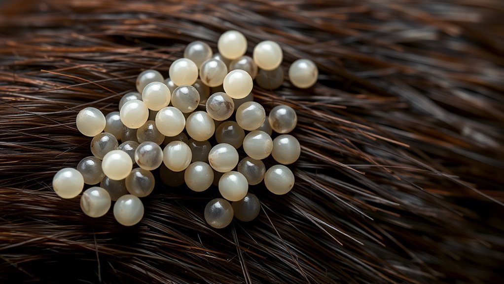 small oval white eggs