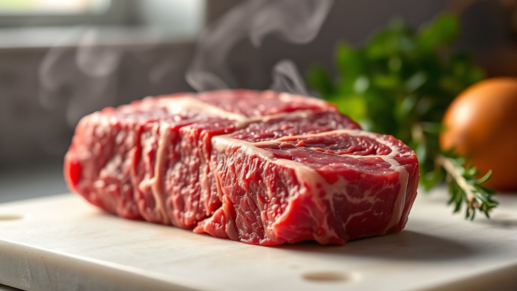 smell indicates beef freshness