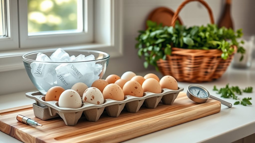 store eggs properly refrigerated