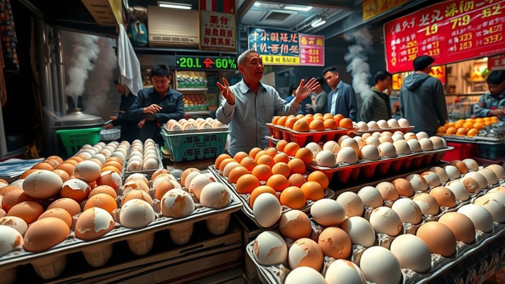 supply chain disruptions raise egg prices