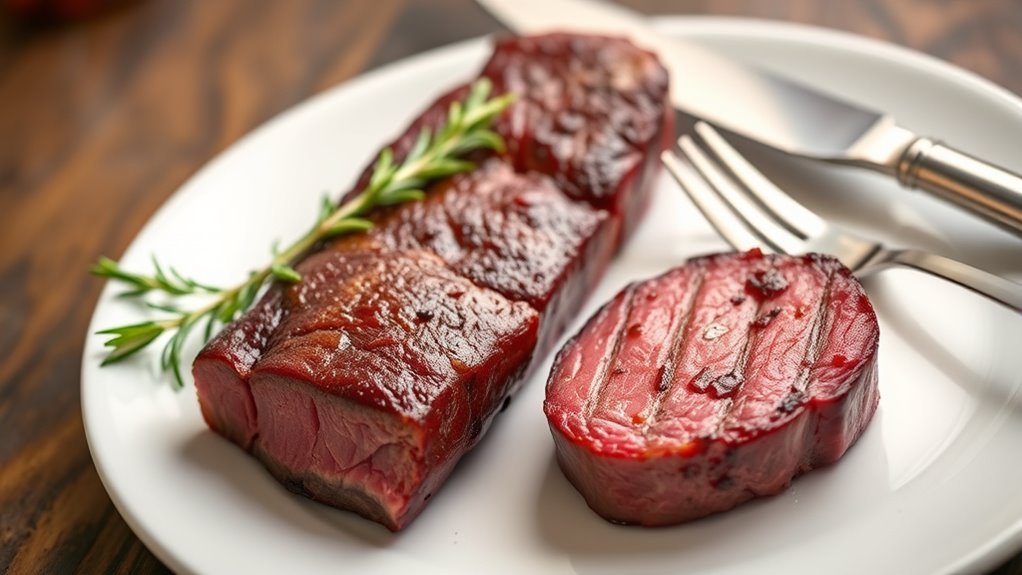 tender lean buttery steak