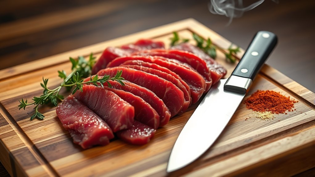 trim slice arrange evenly