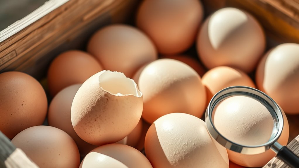 visual cues of fertile eggs