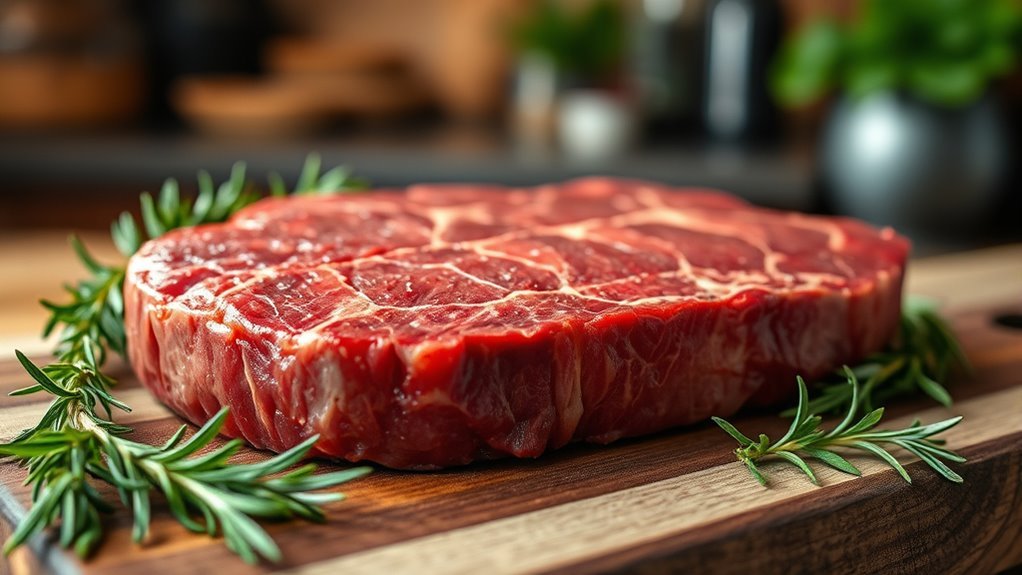 beef from cattle meat