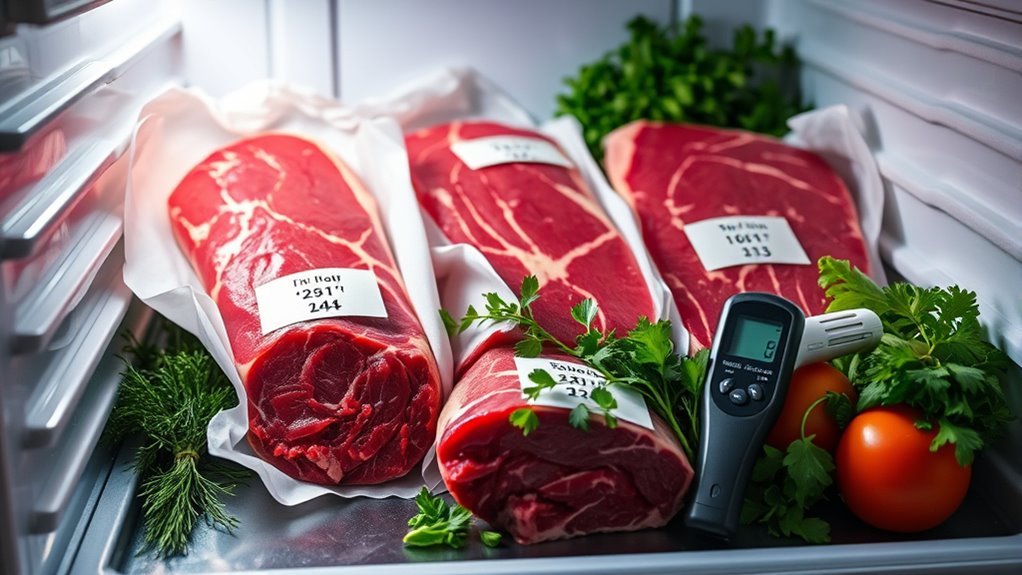 beef storage and shelf life