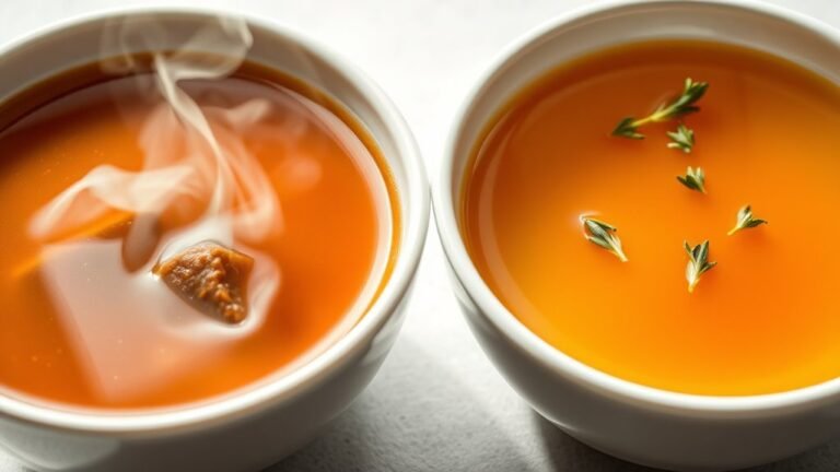 broth vs consomm differences