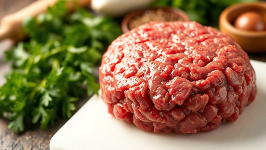 calories in lean beef