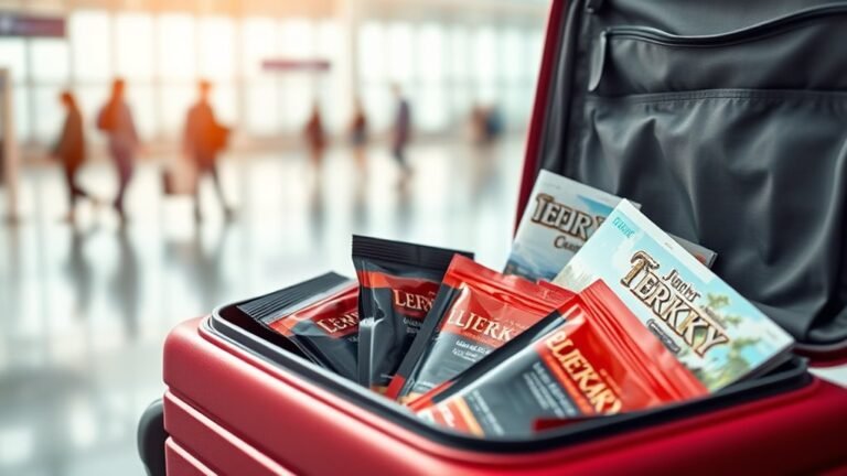 carrying beef jerky safely