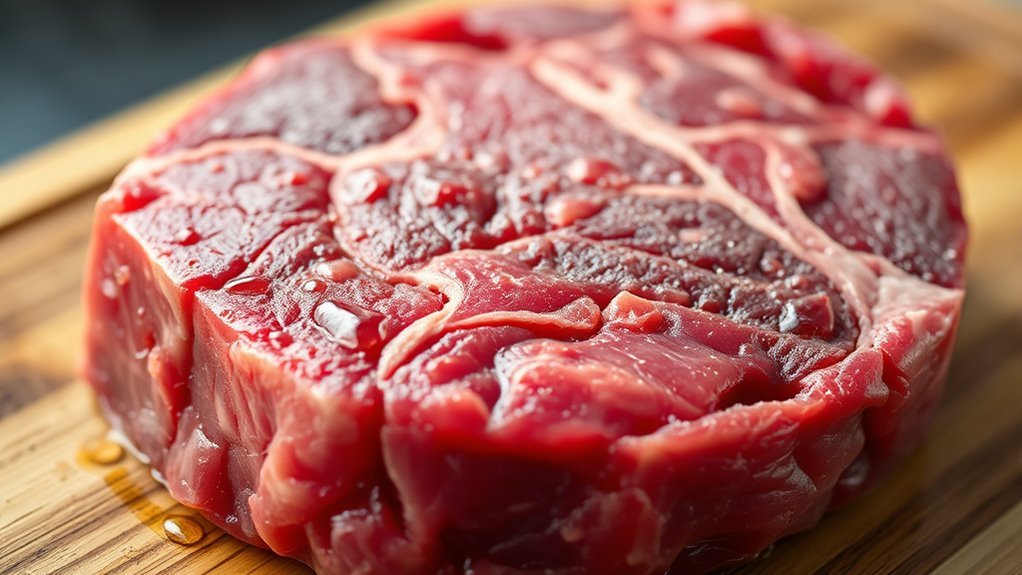 check beef texture signs