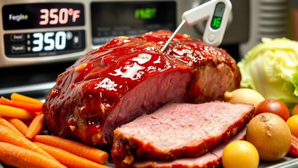 check internal temperature regularly